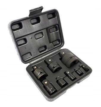 УДАРНЫЕ АДАПТЕРЫ НАСАДКИ ДЛЯ КЛЮЧЕЙ С ТРЕЩОТКОЙ 1/2 дюйма 3/8 дюйма 1/4 дюйма 3/4 8 шт.