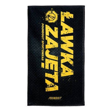 Ręcznik na siłownię frotte ŁAWKA ZAJĘTA 35 x 70 cm
