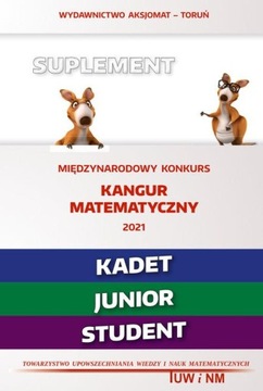 MATEMATYKA Z WESOŁYM KANGUREM KADET JUNIOR STUDENT