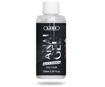 ŻEL INTYMNY - LSDI ANAL GEL BLACK 150ml
