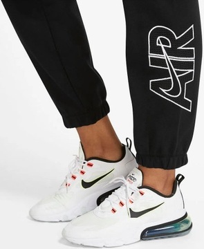Spodnie dresowe damskie Nike Air Fleece r.L Czarne