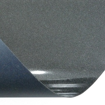 Folia Termotransferowa Flex 100x50 na metry Czarna Brokatowa