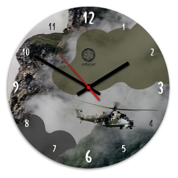 Zegar ŚMIGŁOWIEC chłopiec Militarny!!!