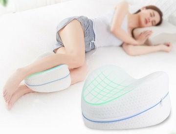 ПОДУШКА ОРТОПЕДИЧЕСКАЯ КЛИН МЕЖДУ НОГАМИ КОЛЕН ДЛЯ СПАЛЬНОГО СЕПАРАТОРА-ЧЕХОЛ