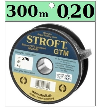 STROFT GTM LINE - 0,20 мм/300м/мощность 4,20 кг