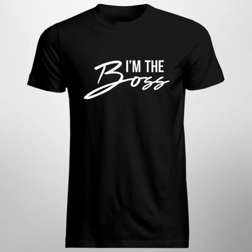I'm the boss - koszulka dla chłopaka