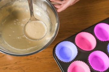 Противень для маффинов с силиконовыми формами - 12 шт.