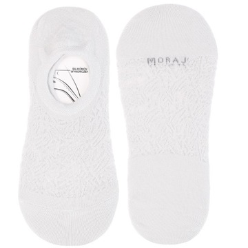 3x Ponožky Dámske Nízke Členkové Ponožky Prelamované Elegantné Pohodlné MORAJ 38-41