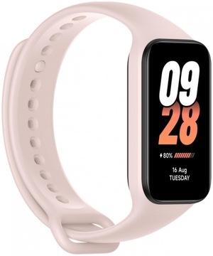 Xiaomi Band 8 Active Tętno Sen SpO2 różowy