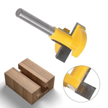 Carbide 6mm Shank T Typ Dłutowanie do drewna Frez