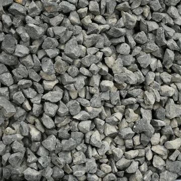 KAMIENIE OGRODOWE GRAFITOWY GRYS 11-16mm 20KG SZARY