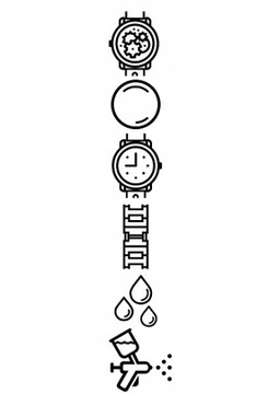 Casio zegarek męski HERMAN stalowy cyfry bransoleta srebrny +GRAWER