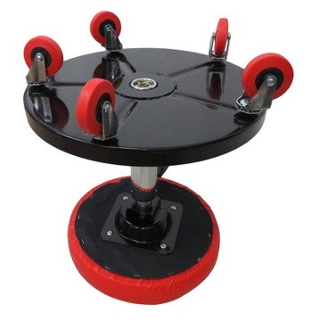 ТАБУРТ ДЛЯ МАСТЕРСКОЙ ТАБУРТ СИДЕНИЕ НА КОЛЕСАХ 360°