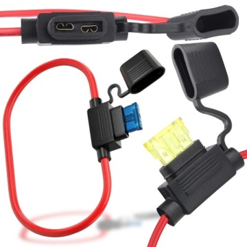 GNIAZDO OPRAWA BEZPIECZNIKA SAMOCHODOWEGO DO AUTA STANDARD VAL 12AWG 2.5mm2