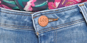 LEE spodnie SUPER SKINNY slim jeans TOXEY W25 L33