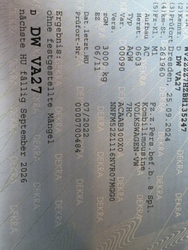 Volkswagen Multivan T6 2011 Volkswagen Multivan najlepszy silnik CAAB /ceramik, zdjęcie 23