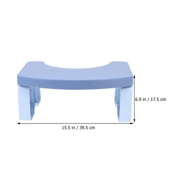 STOŁEK ŁAZIENKOWY STOŁEK Z PODNÓŻKIEM STOŁEK TOALETOWY