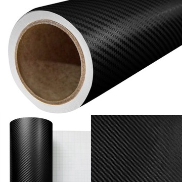 Folia Okleina Carbon Termoplastyczny 151x50 CZARNY