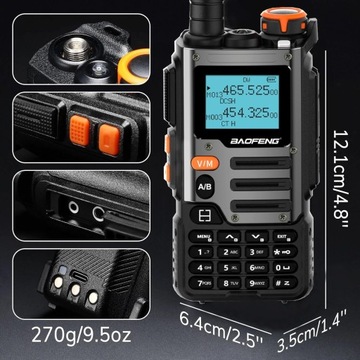 KRÓTKOFALÓWKA WALKIE TALKIE Baofeng UV-K6A RADIOTELEFON