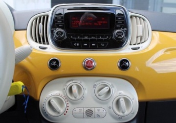 Fiat 500 II Seria 4 1.2 69KM 2016 Fiat 500 1.2 69KM FVmarza Salon PL Serwsiowany Klima LED 1.2 Benzyna 69KM, zdjęcie 15