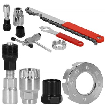 Набор велоинструментов, мухобойка, 7 элементов.