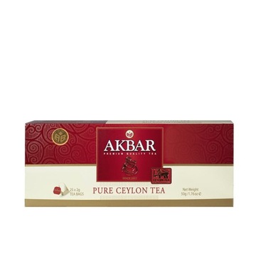 Akbar Herbata Czarna Pure Ceylon 25 torebek