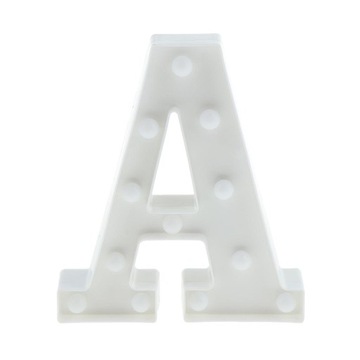 Decorative LED Letter Marquee Sign with Lights A