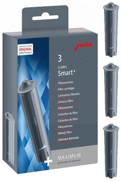 FILTRY DO WODY JURA CLARIS SMART ORYGINAL 3 szt