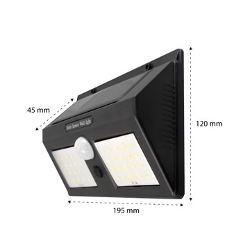 СВЕТОДИОДНАЯ СОЛНЕЧНАЯ ЛАМПА С ДАТЧИКОМ ДЛЯ ОТКРЫТОГО САДА