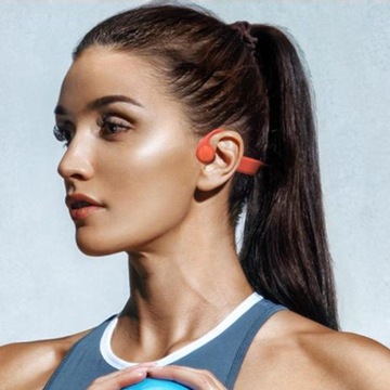 Bluetooth-наушники HD-вызовы Шум Оранжевый