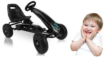 КАРТ С ПЕДАЛАМИ ДЛЯ ДЕТЕЙ, НАДУВАННЫЕ КОЛЕСА, ЖЕСТКИЕ