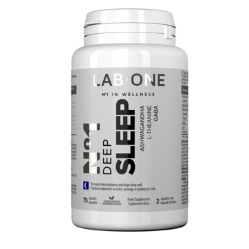 LAB ONE N°1 Deep Sleep, poprawia jakość snu 75kaps