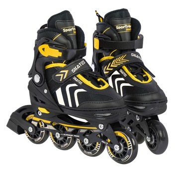 Набор регулируемых роликовых коньков 4 в 1 Роликовые коньки 34–38