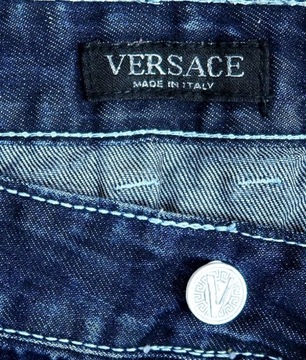 jak nowe versace jeans couture italy spodenki summer W32 L