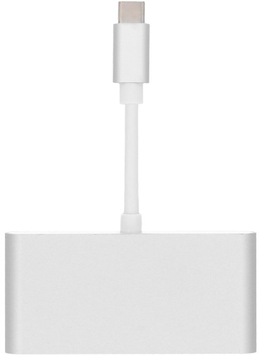 АДАПТЕР-концентратор USB C на 3xUSB 3.0 + USB C PD MacBook