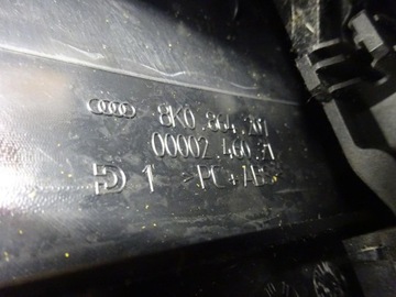 AUDI A4 B8 8K LOKETNÍ OPĚRKA KŮŽE KOŽENÝ ČERNÁ 8K0864207