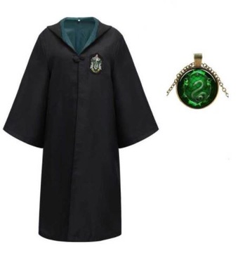 HARRY POTTER PELERYNA SZATA COSPLAY SLYTHERIN