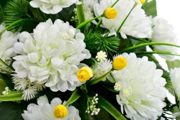 БУКЕТ, ВАЗА, КОМПОЗИЦИЯ, МОГИЛА, КЛАДБИЩЕ, УКРАШЕНИЕ 60