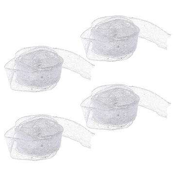 Рождественская декоративная подарочная лента из тюля