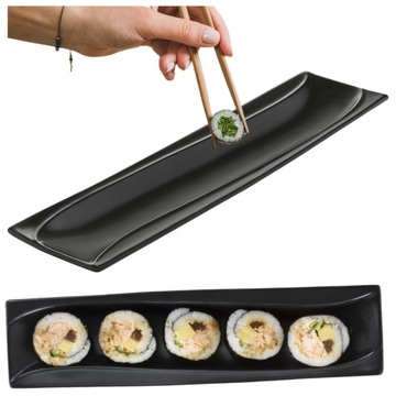 SALATERKA MISIECZKA NA SUSHI OWOCE PRZEKĄSKI PORCELANA DO DIPÓW AMBITION