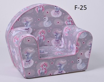 FOTEL FOTELIK BABY PUFA DLA DZIECI z pianki