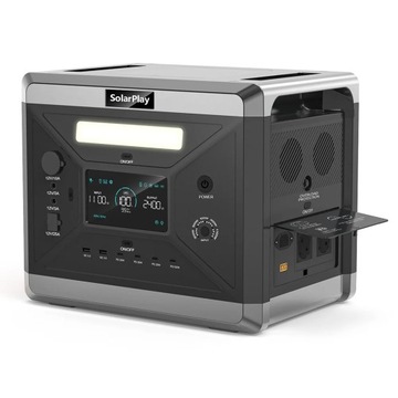 Przenośna stacja zasilania SolarPlay Q2501 2400W generator prądu 2160WH