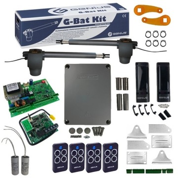 ZESTAW Genius G-BAT 400 230V do bramy + 4 PILOTY ECHO TX4 RC
