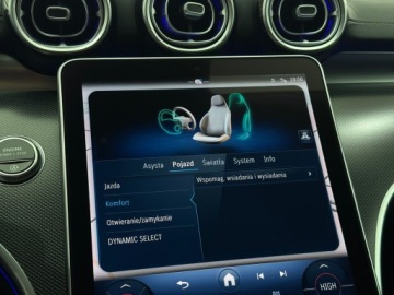 Mercedes Klasa C W206 Limuzyna 1.5 200 204KM 2022 Mercedes-Benz C 200 AMG Line / Kamera 360° / Ambie, zdjęcie 30