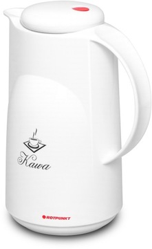 Dzbanek termos konferencyjny ROTPUNKT 300 1,0 L szklany wkład nadruk KAWA