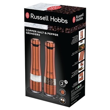 НАБОР 2x ЭЛЕКТРИЧЕСКАЯ МЕЛЬНИЦА ДЛЯ ПЕРЦА И СОЛИ
