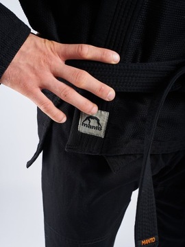 MANTO Кимоно Ги BJJ модель BASE 2.0 черное - A1L