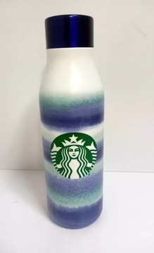 KUBEK STARBUCKS NIEBIESKI PASKI 591ML