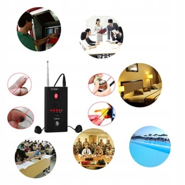 ДЕТЕКТОР ПРОВОДКИ ДЕТЕКТОР GPS GSM АНТИШПИОНСКИЕ КАМЕРЫ ОБНАРУЖАЮТ WI-FI GPS