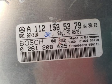 JEDNOTKA ŘÍZENÍ MOTORU MERCEDES SL R230 3.7 V6
